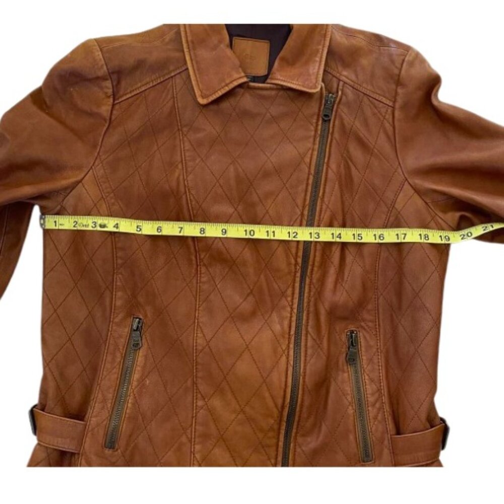Genuine Leather! GAP Moto Jacket, Size M, Buttery Soft & Great Condition! - Picture 4 of 5